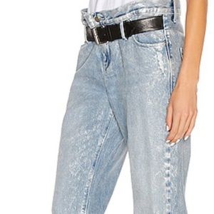 RTA Silver Sun Blue Dexter Straight Denim Jeans size 32